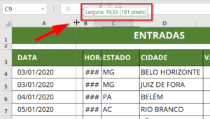 Guia Geral Sobre Ajustes De Tamanho De Linhas E Colunas No Excel