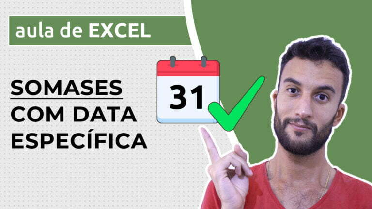 Função SOMASES usando data específica - Excel Descomplicado