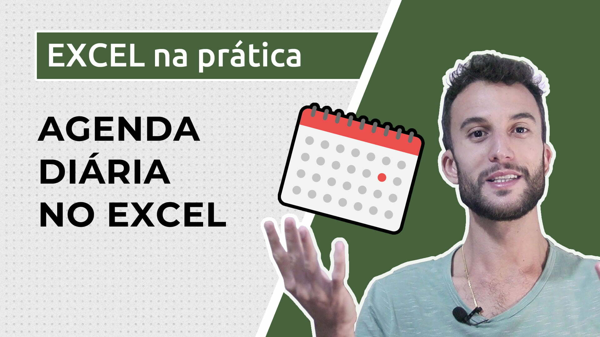 Criando uma agenda diária em Excel - Edu Descomplicado
