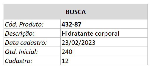 Busca completa de todos os dados