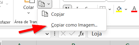 Clique em Copiar como Imagem