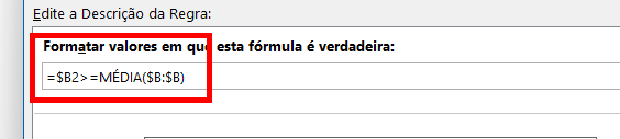 Fórmula adaptada com correção de referência absoluta