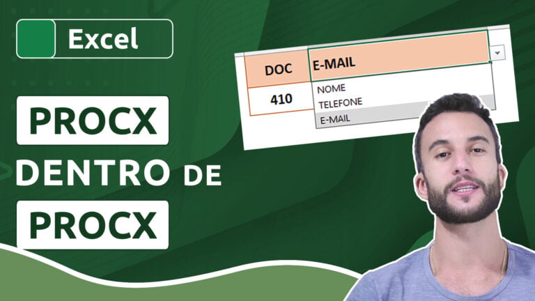 Função PROCX com condição dinâmica no Excel (PROCX dentro de PROCX)