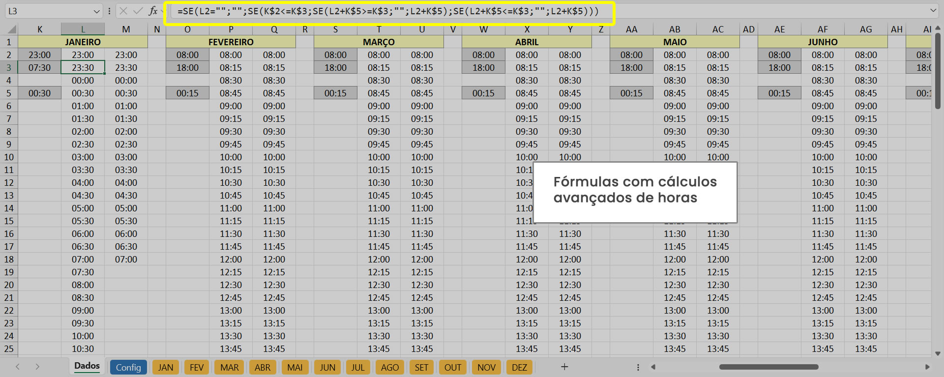 02 - fórmulas com horas
