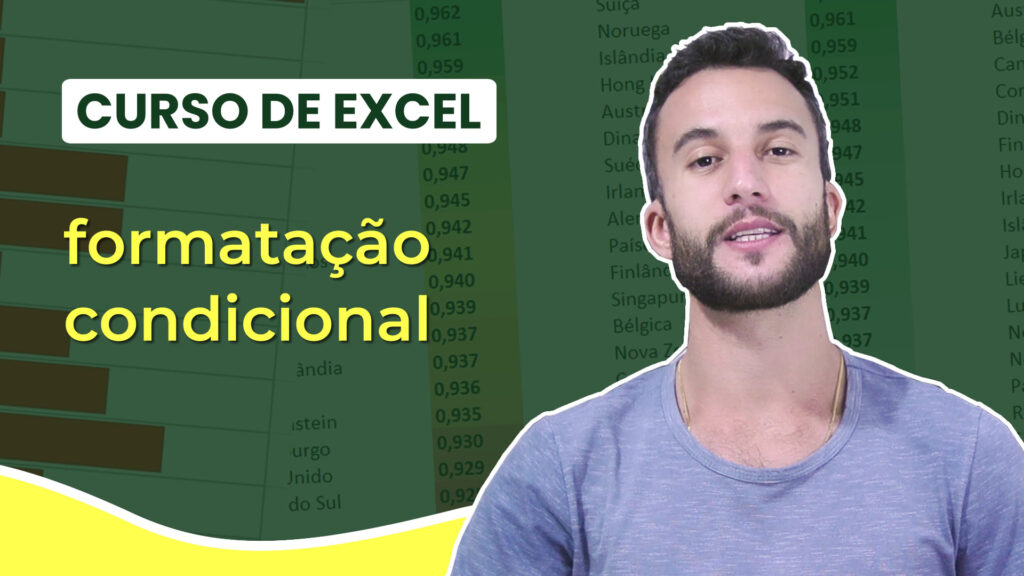 Curso Formatação Condicional no Excel