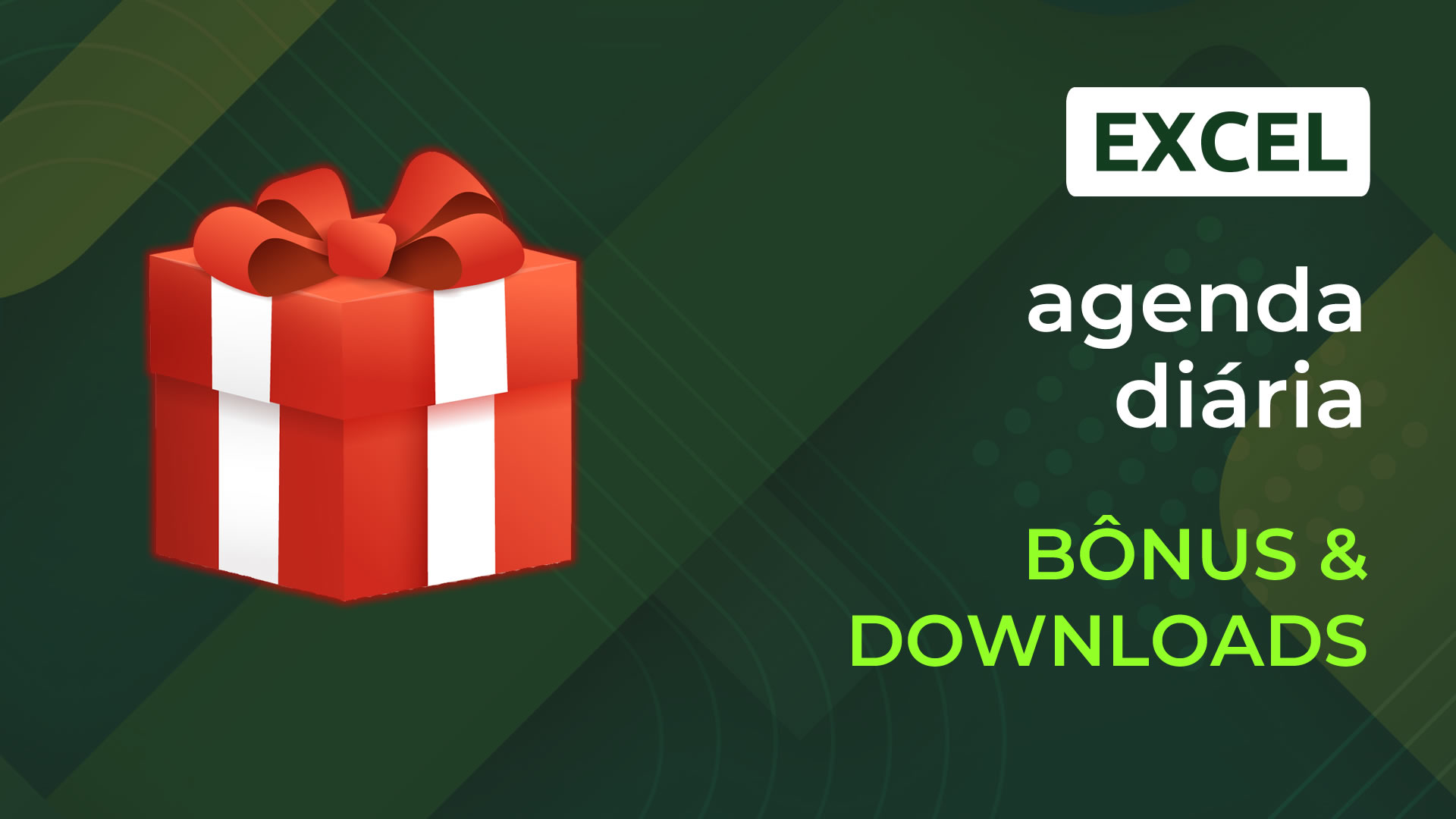Curso Excel na Prática - Criando uma agenda diária (bônus)