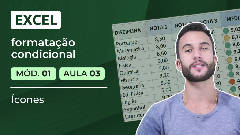 Formatação Condicional no Excel - MOD 01 AULA 03