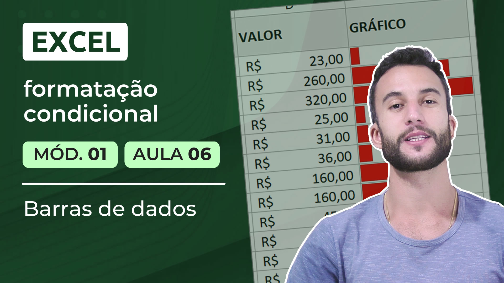 Formatação Condicional no Excel - MOD 01 AULA 06